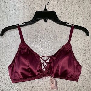 Lace Up Bralette- Victoria Secret